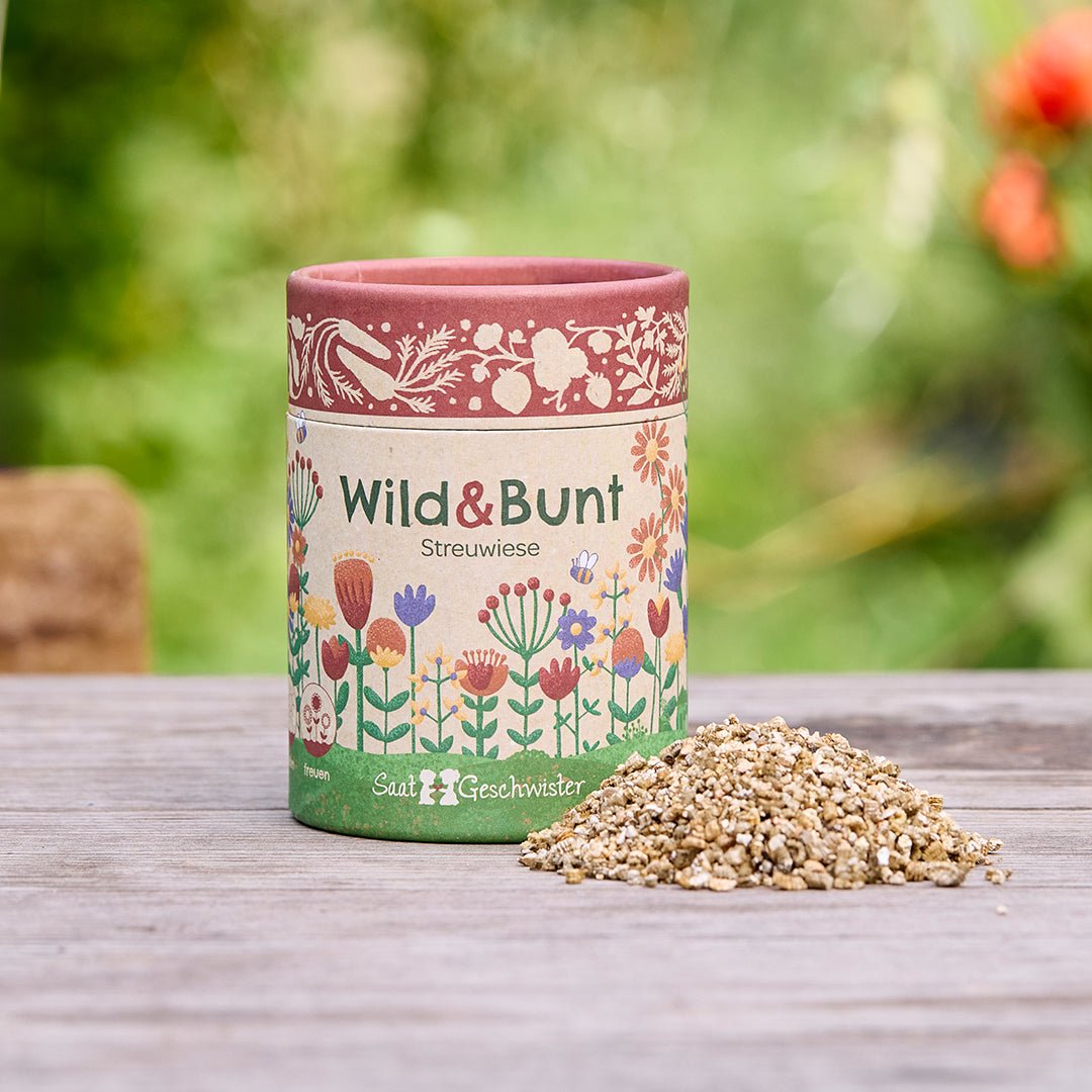 Streuwiese "Wild & Bunt" - Wurzelwerk Design
