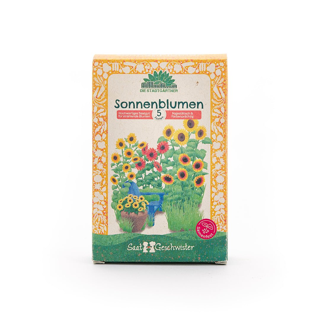 Saatgut-Set "Sonnenblumen" - Wurzelwerk Design