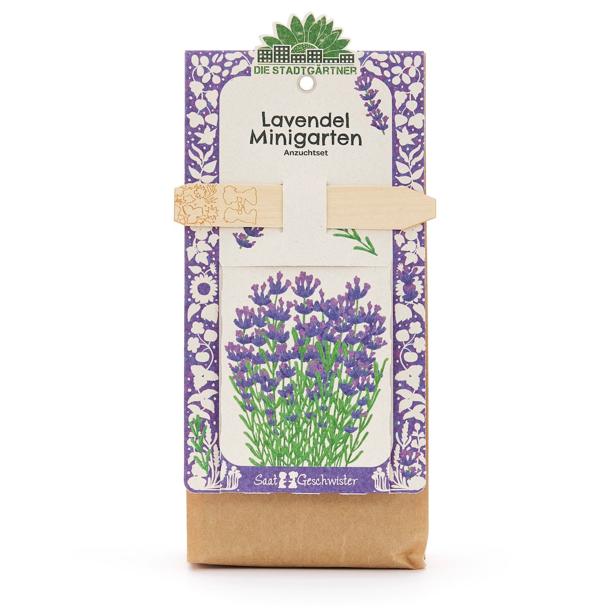 Anzuchtset – Minigarten BIO-Lavendel