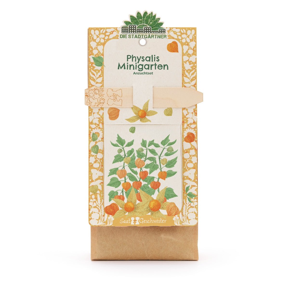 Anzuchtset – Minigarten BIO-Physalis - Wurzelwerk Design