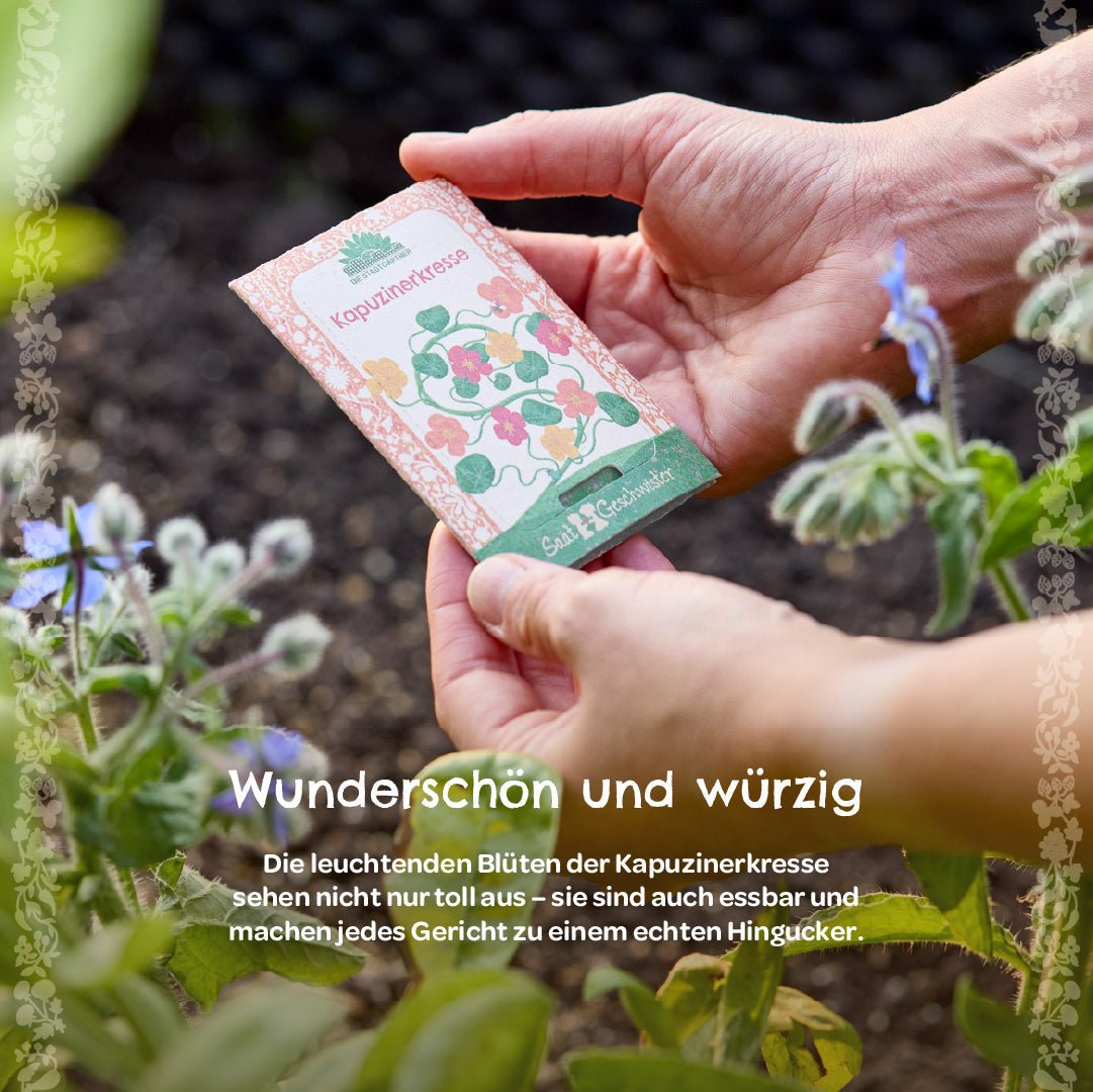 BIO-Saatgut Kapuzinerkresse - Wurzelwerk Design