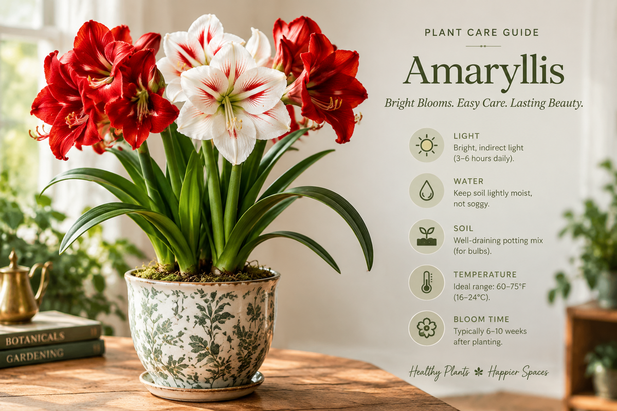 Amaryllis-Pflege: Der Zyklus, den fast alle unterbrechen