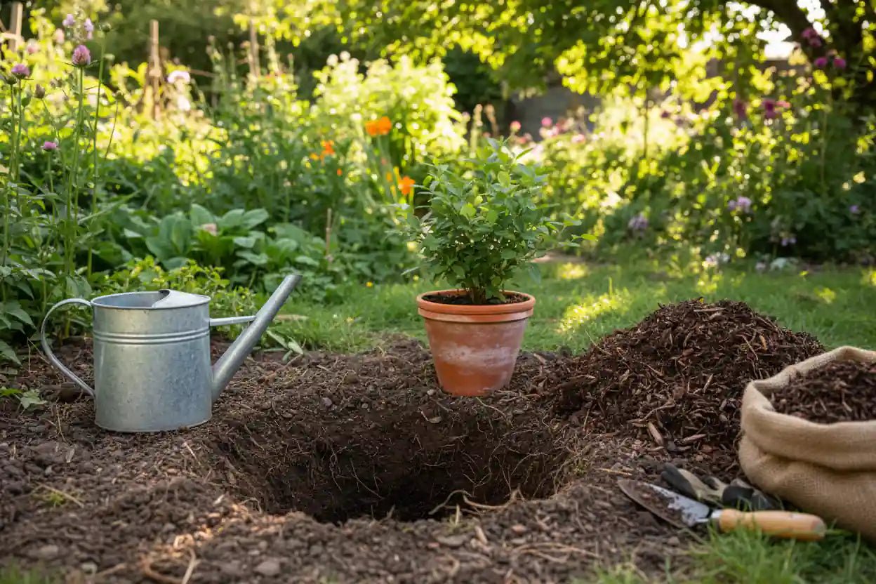 Obstpflanzen im Frühjahr pflanzen, der 6-Wochen-Anwachsplan