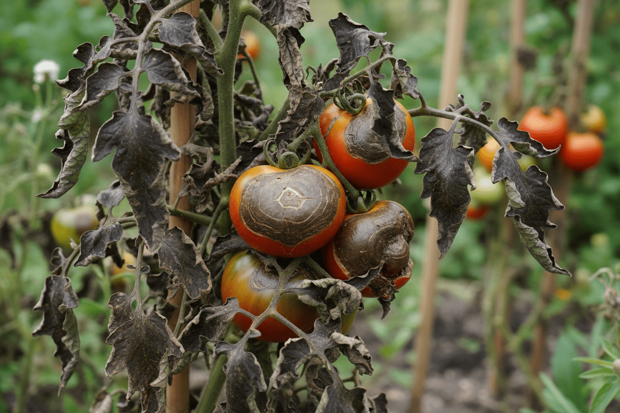 Braunfäule an Tomaten: erkennen, richtig reagieren – und nächstes Jahr verhindern - Wurzelwerk Design