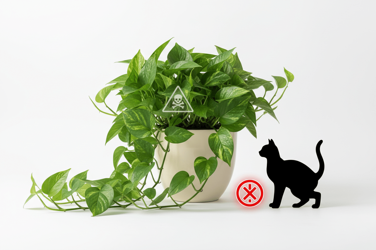 Efeutute giftig für Katzen? Ja – und hier bin ich streng - Wurzelwerk Design