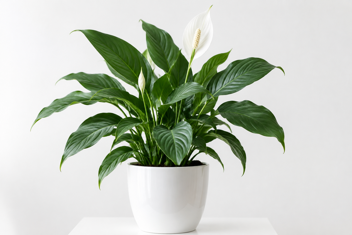 Einblatt-Pflege: Warum das Spathiphyllum hängt – und wann es wieder blüht
