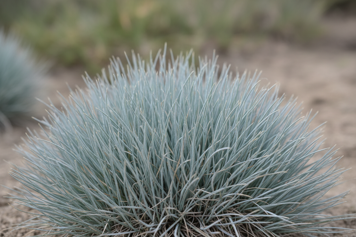 Festuca glauca: das blaue Ziergras, das fast nichts braucht