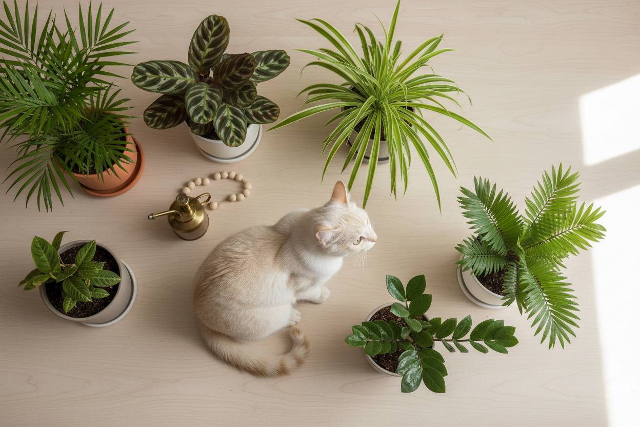 Giftige und ungiftige Zimmerpflanzen für Katzen: meine Übersicht