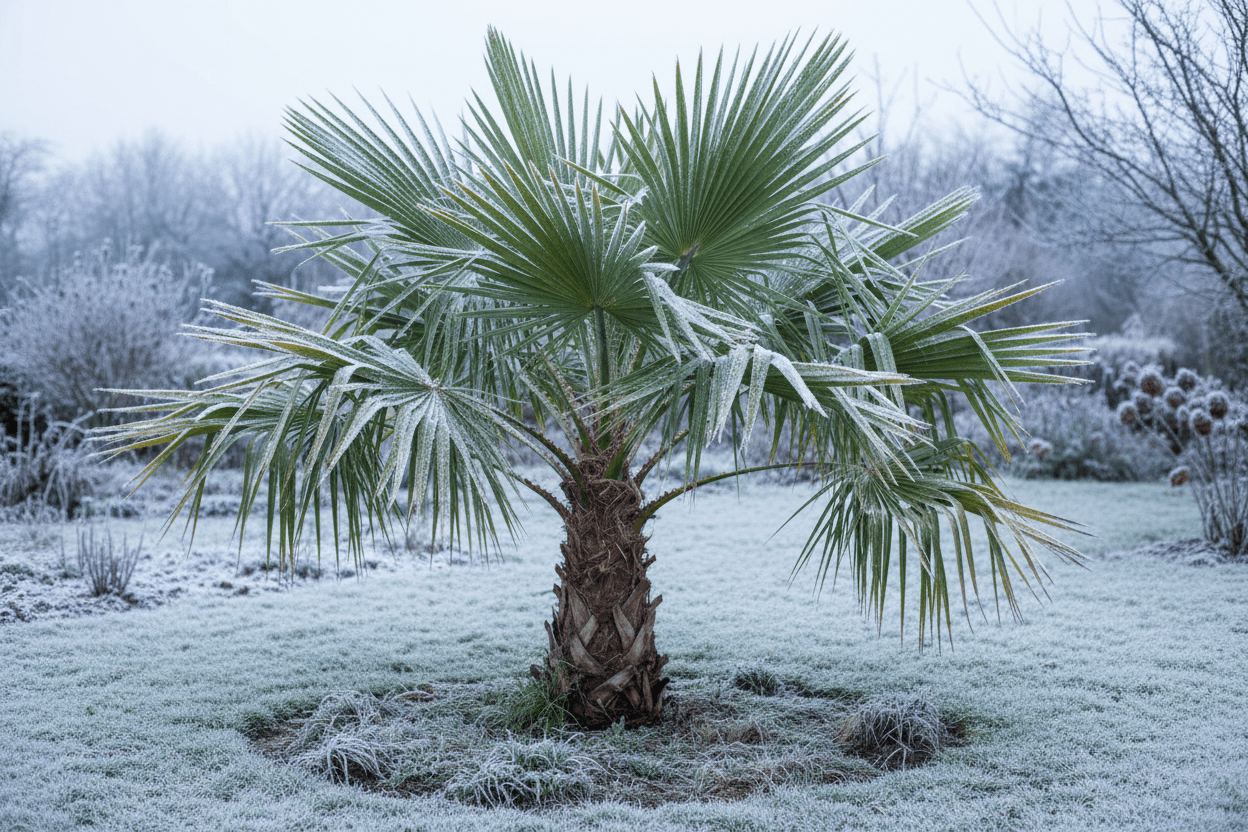 Hanfpalme: Wie winterhart ist sie wirklich – und so übersteht sie jeden Winter - Wurzelwerk Design