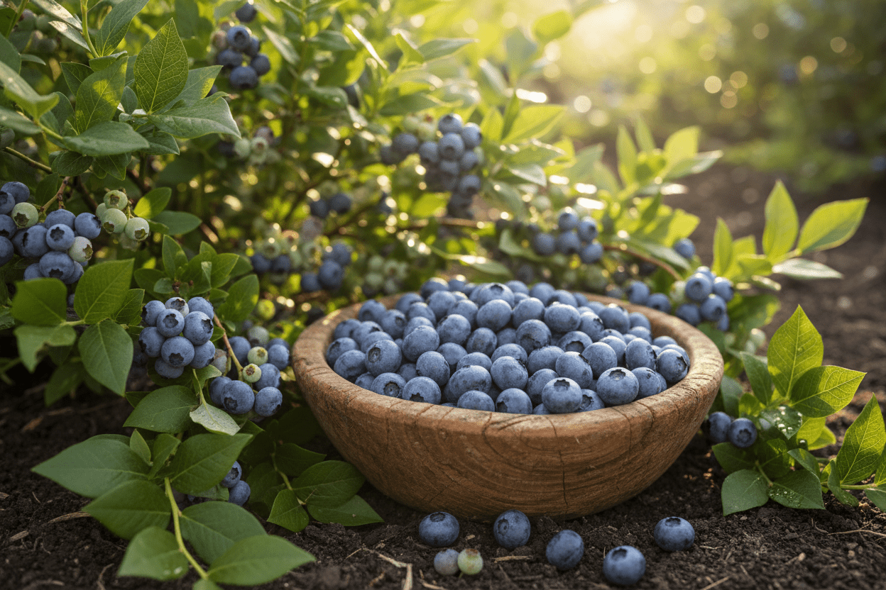 Heidelbeeren: süße Ernte aus dem eigenen Garten - Wurzelwerk Design