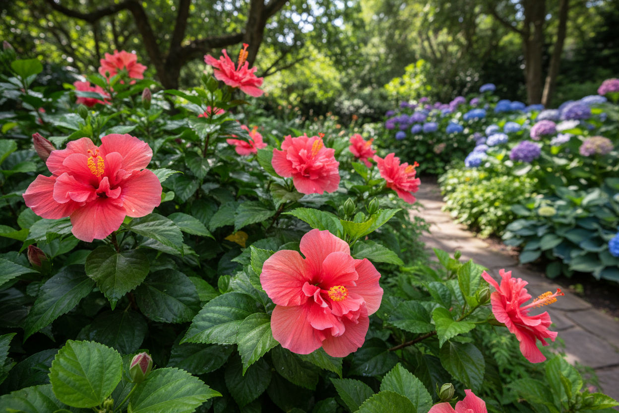 Hibiskus im Garten: Der komplette Guide für den Garteneibisch