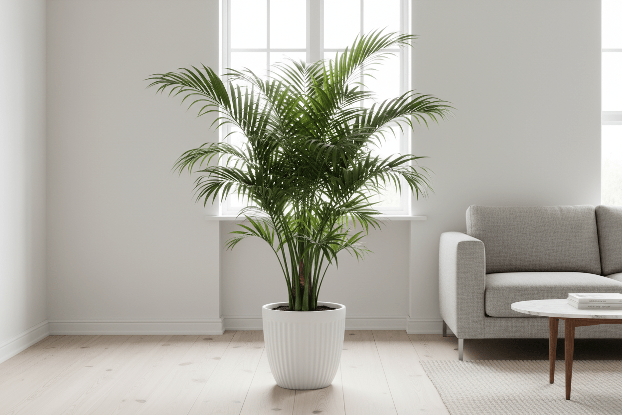 Kentia-Palme: Die eleganteste Zimmerpalme ist auch die unkomplizierteste - Wurzelwerk Design