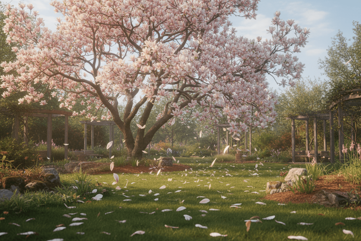Magnolie: der Frühlingstraum für den Garten - Wurzelwerk Design
