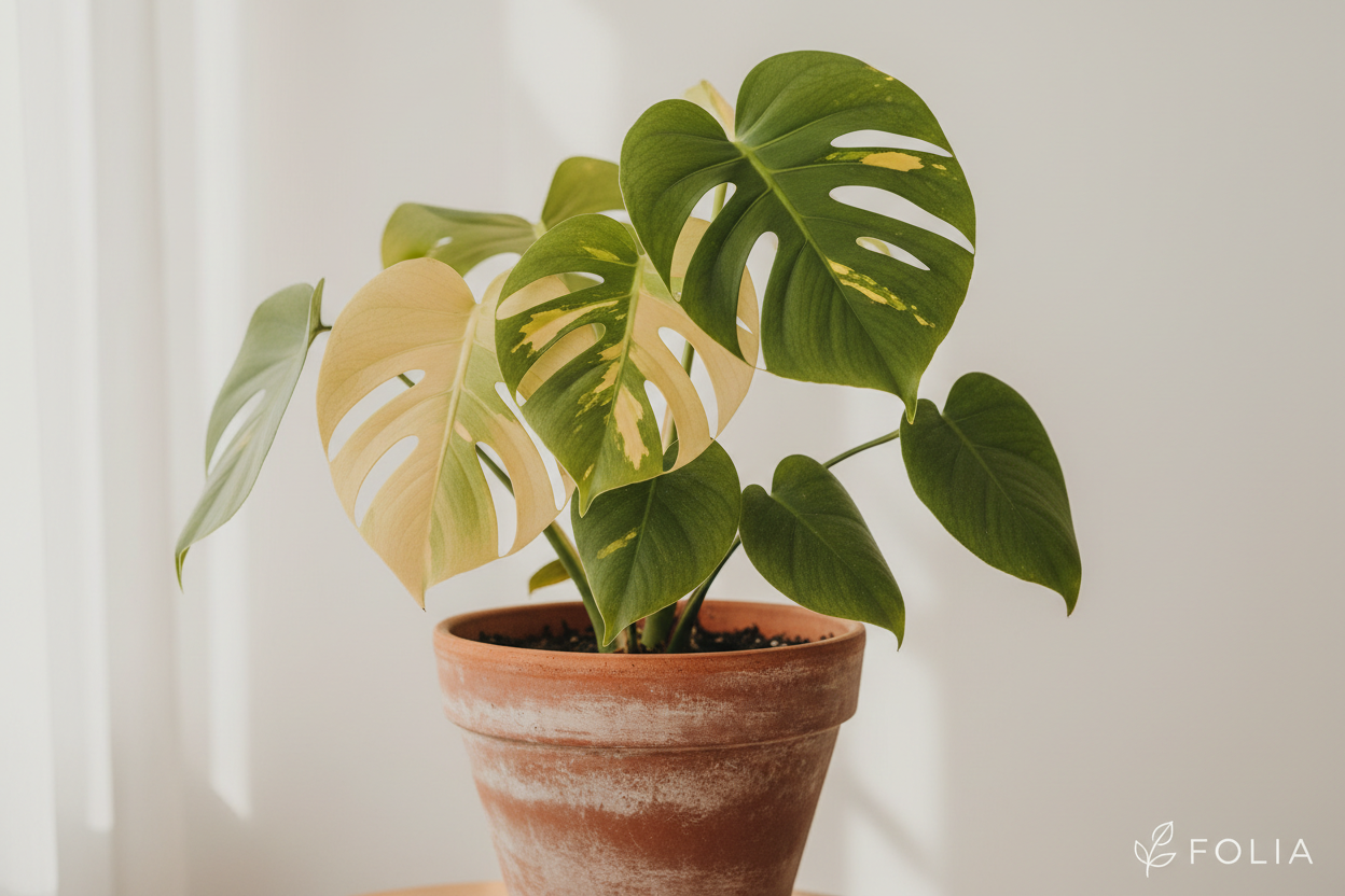 Monstera gelbe Blätter: meistens ist es das Gießen