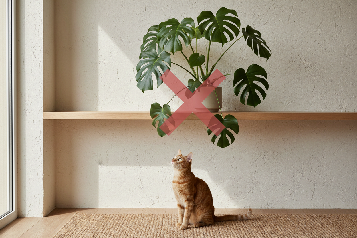 Monstera giftig für Katzen? Was ich Katzenhaltern dazu sage