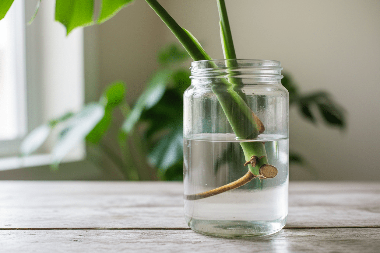 Monstera vermehren – Ableger und Stecklinge richtig bewurzeln