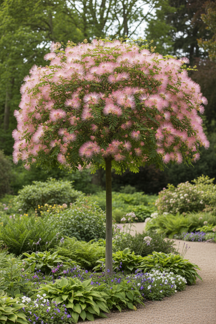 Seidenbaum (Albizia julibrissin): Mediterranes Flair – aber ist er wirklich winterhart?