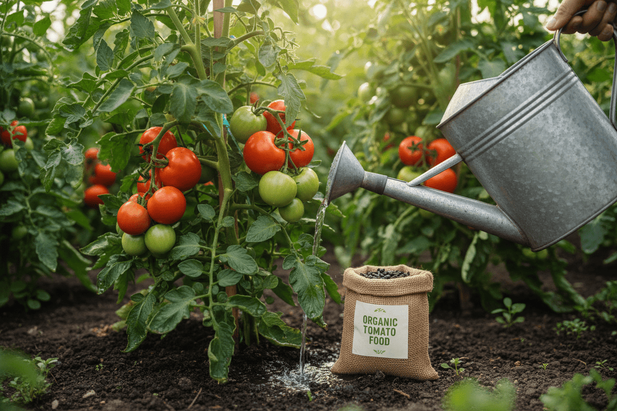 Tomaten düngen und gießen: Der einfache Rhythmus für volle Ernten - Wurzelwerk Design