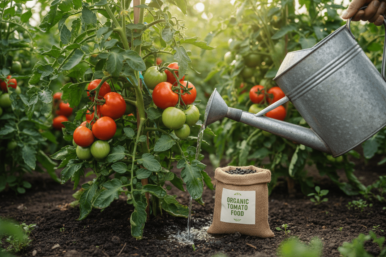 Tomaten düngen und gießen: Der einfache Rhythmus für volle Ernten - Wurzelwerk Design
