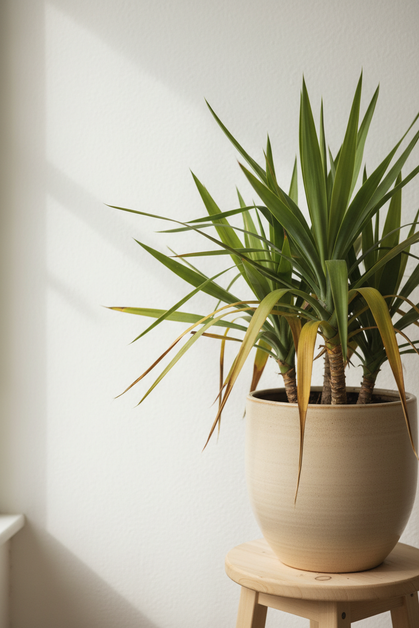 Yucca Palme gelbe Blätter: woran es liegt und was hilft