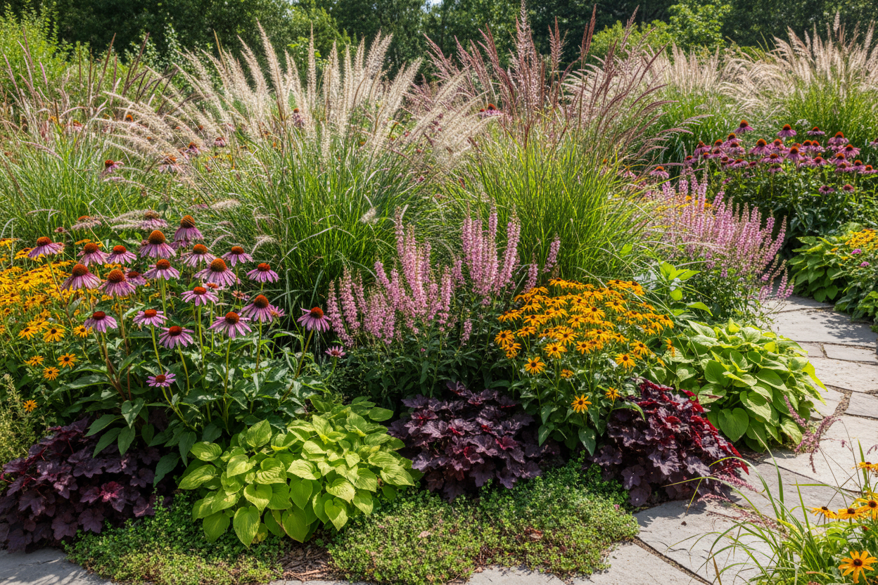 Gräser und Stauden online kaufen – winterharte Gartenpflanzen | Wurzelwerk Design
