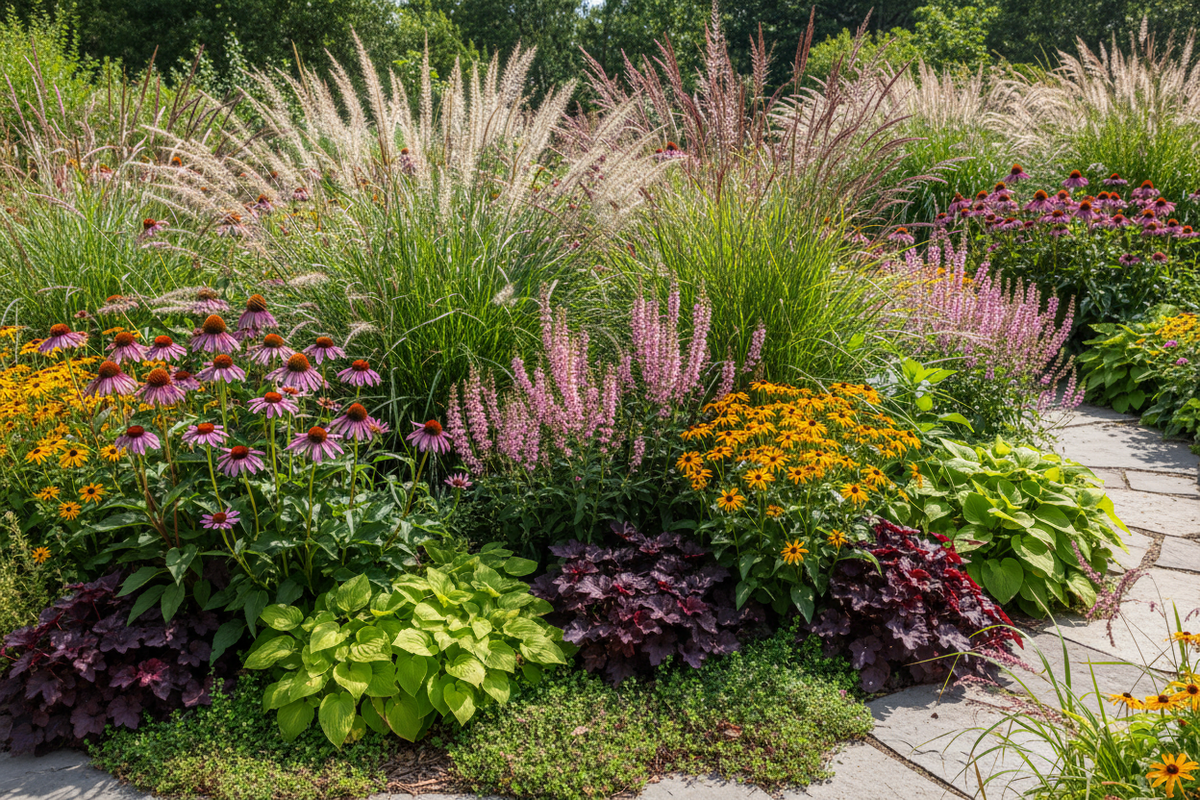 Gräser und Stauden online kaufen – winterharte Gartenpflanzen | Wurzelwerk Design