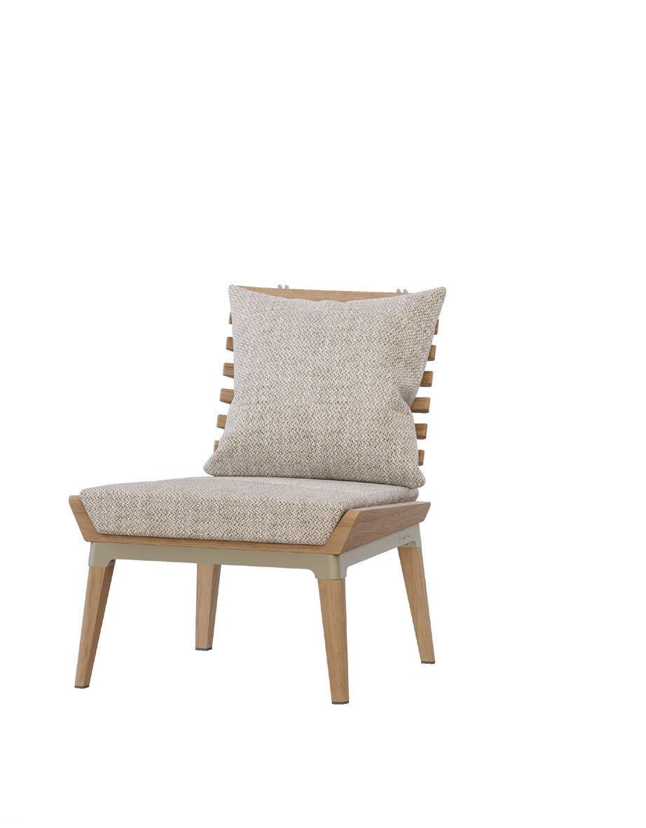 NEXO Relaxsessel Outdoor – Gartensessel aus Alu und Iroko – online kaufen