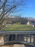 Begrüntes Carport-Dach mit Sedum im Winter