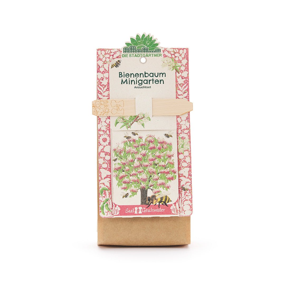 Anzuchtset Minigarten Bienenbaum - Wurzelwerk Design