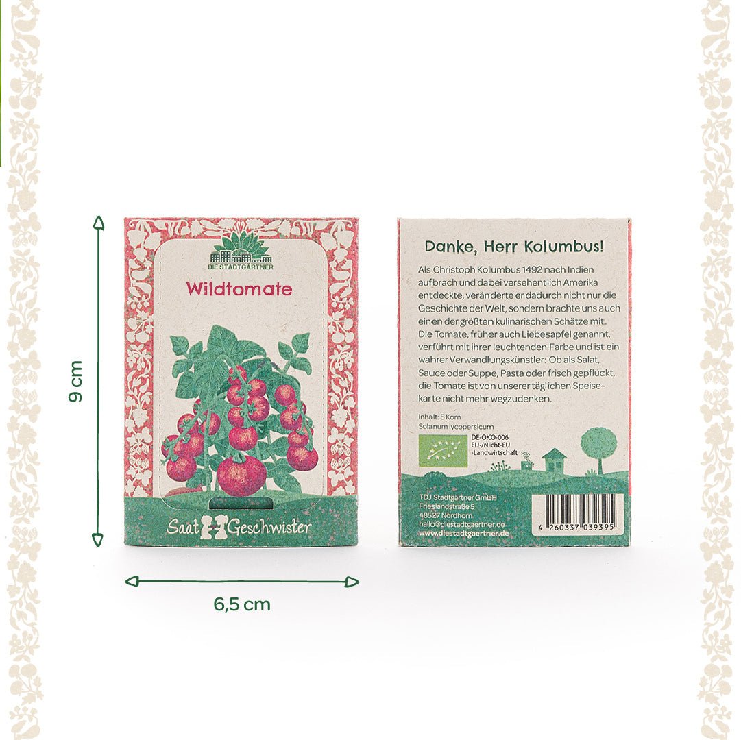 BIO-Saatgut Wildtomate - Wurzelwerk Design