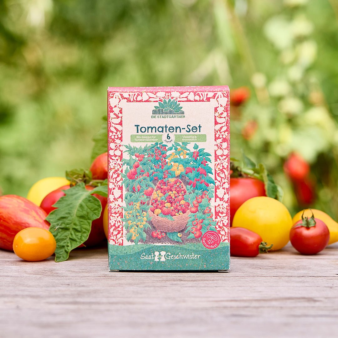 BIO-Saatgut-Set "Tomaten" - Wurzelwerk Design