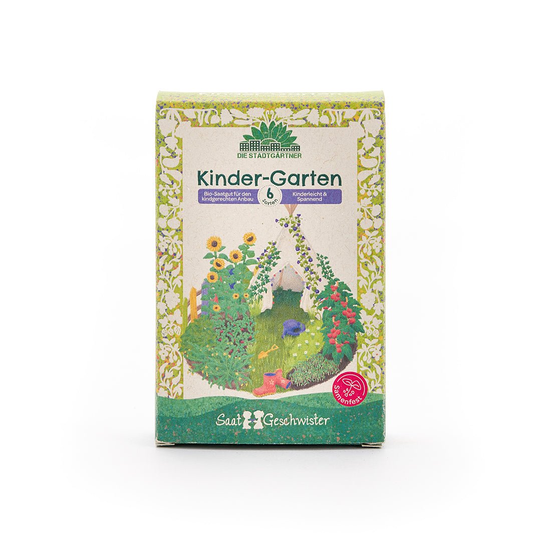 BIO-Saatgut-Set "Kinder-Garten" - Wurzelwerk Design