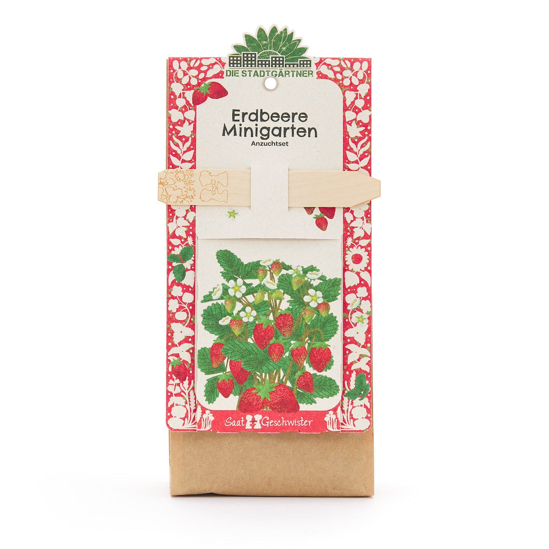 Anzuchtset – Minigarten Erdbeeren