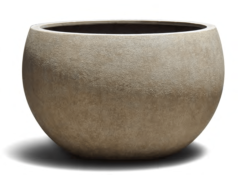 Pflanzschale Grand Bowl – Eschbach Antique mit antiker Patina - Wurzelwerk Design