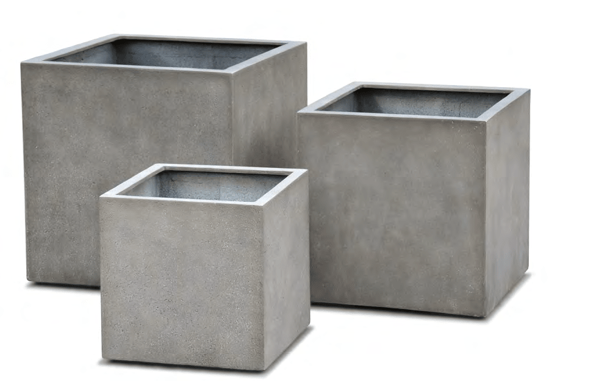 Pflanzkübel Cube – Eschbach Concrete in moderner Betonoptik - Wurzelwerk Design
