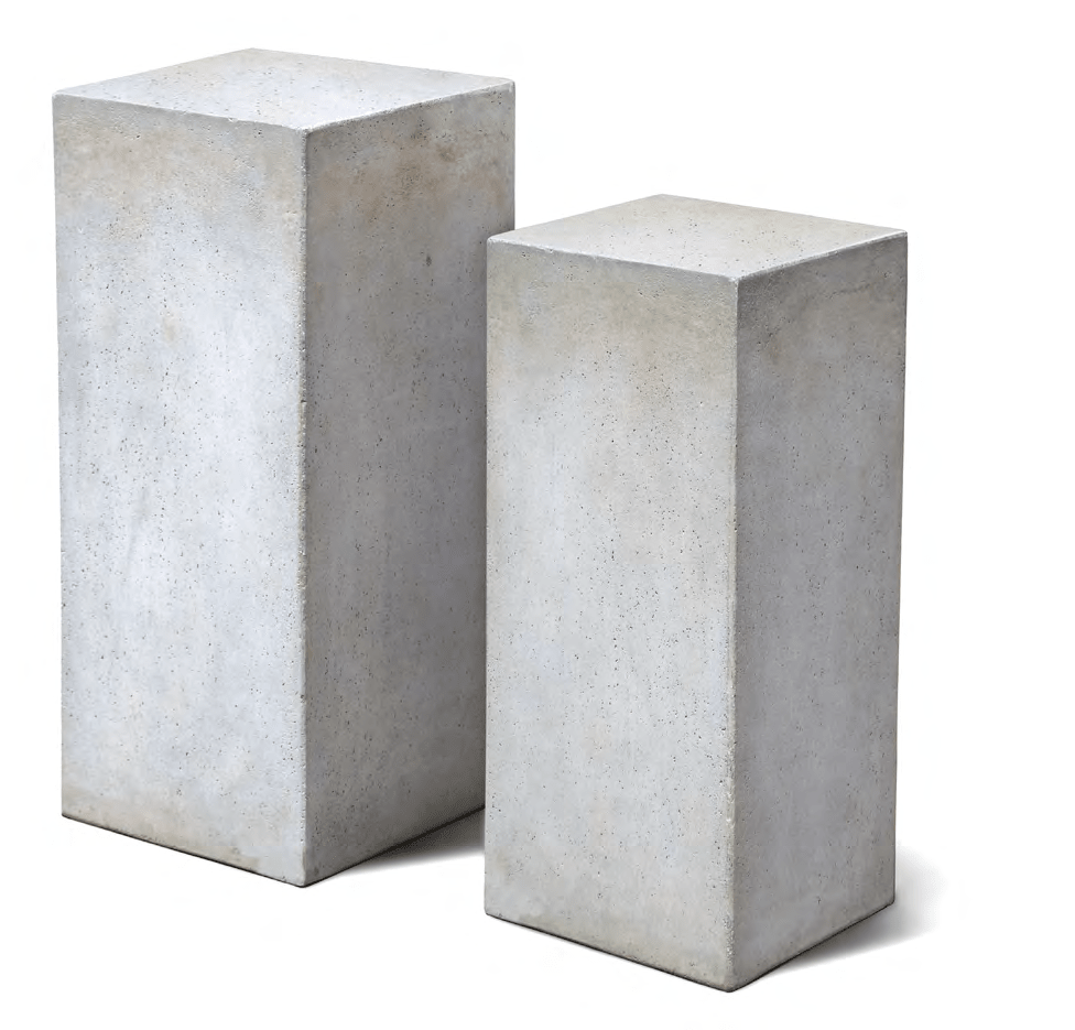 Pflanzkübel Low Egg Pot – Eschbach Concrete in moderner Betonoptik - Wurzelwerk Design