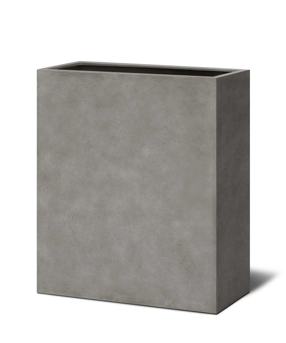 Pflanzkübel Semi High Box – Eschbach Concrete in moderner Betonoptik - Wurzelwerk Design