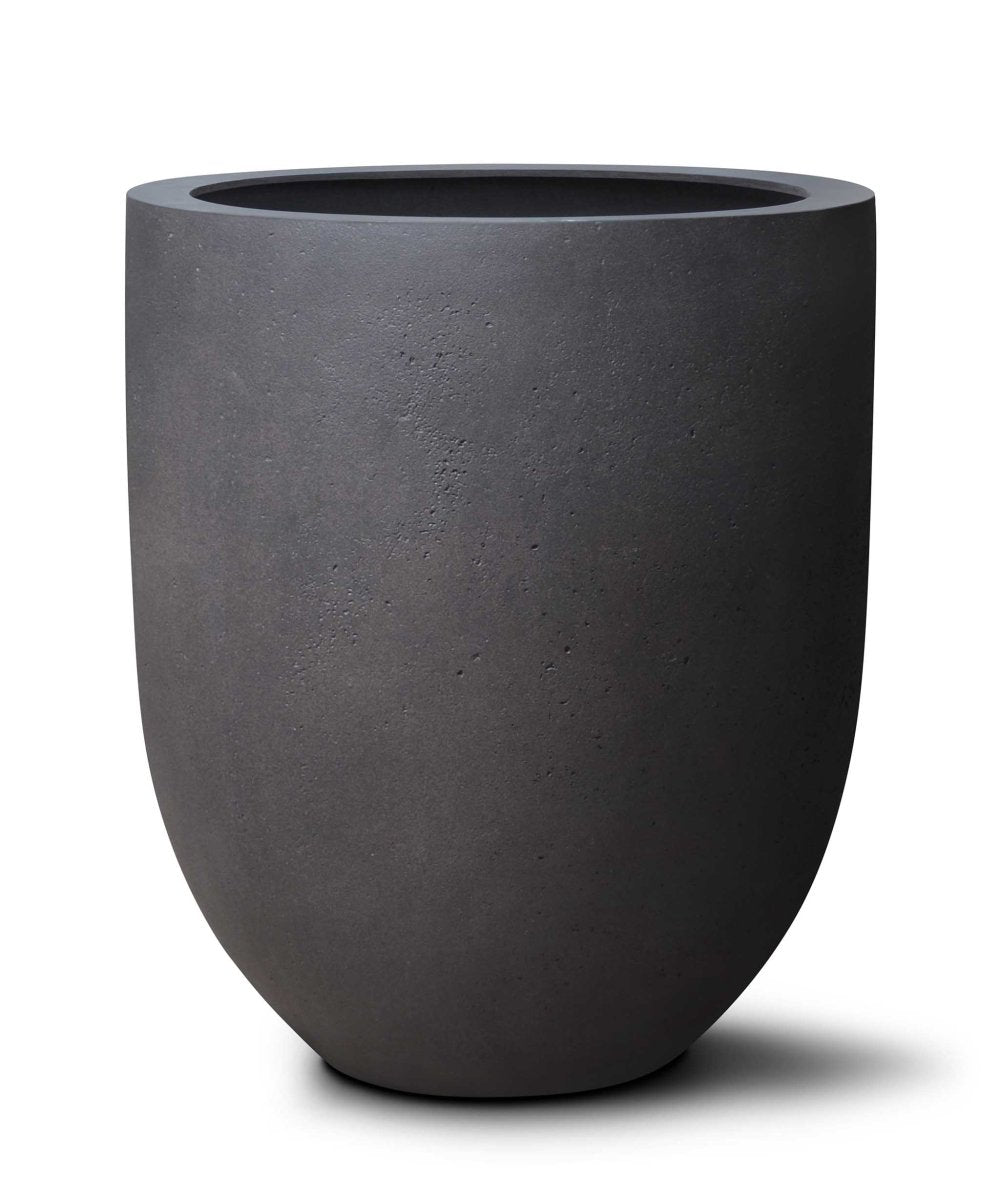 Pflanzkübel Tall Egg Pot – Eschbach Concrete in moderner Betonoptik - Wurzelwerk Design