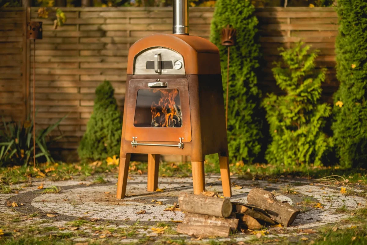 NEXO Pizzaofen in Corten