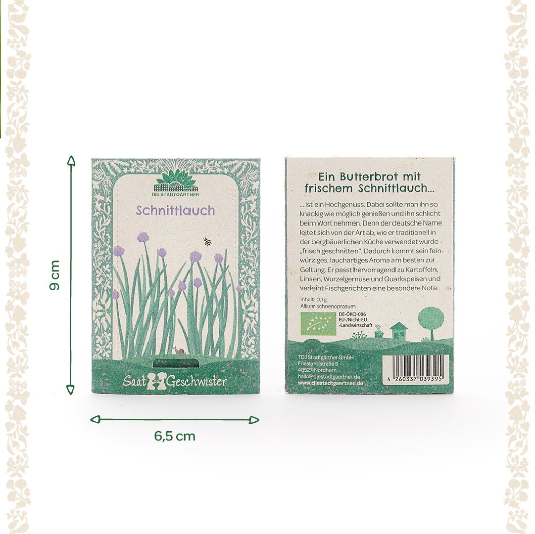 BIO-Saatgut Schnittlauch - Wurzelwerk Design