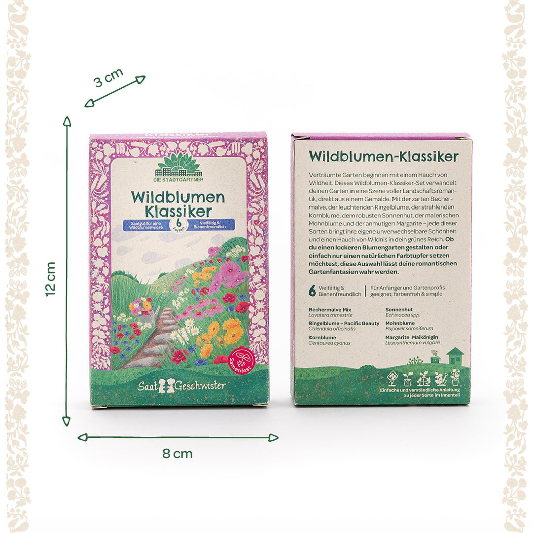 Saatgut-Set "Wildblumen" - Wurzelwerk Design