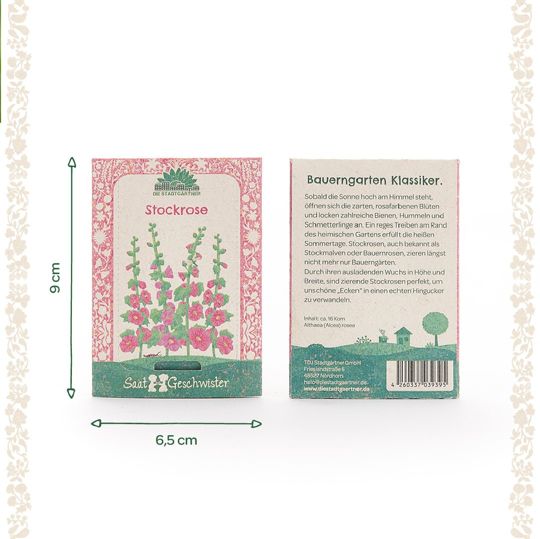 Saatgut Stockrose - Wurzelwerk Design