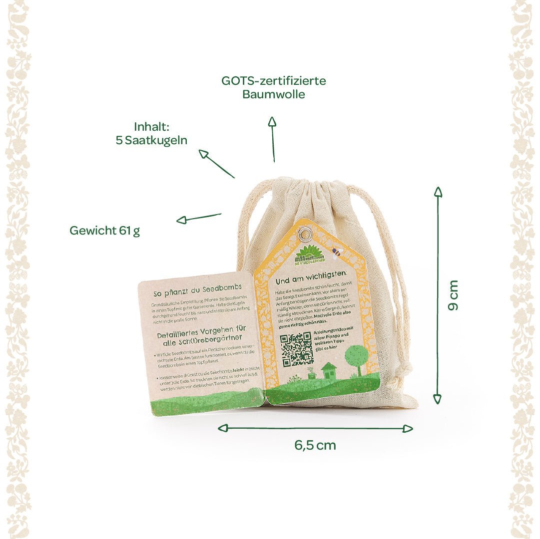 Saatkugeln "Bienenschmaus" - Wurzelwerk Design