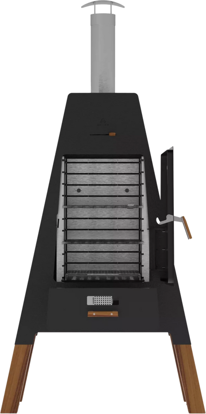 SMOKER Räucherofen in Black