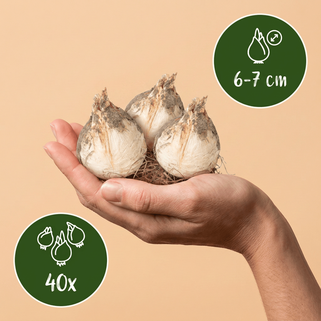 Zierlauch Ping Pong – Allium online kaufen | 40 bis 320 Blumenzwiebeln, weiße Kugeln &amp; niedrig – Wurzelwerk Design - Wurzelwerk Design