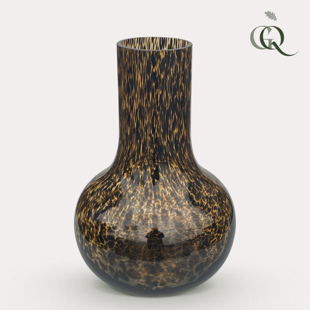 Vase Glas - Seim Gepard - S - H37 x B25 - Wurzelwerk Design