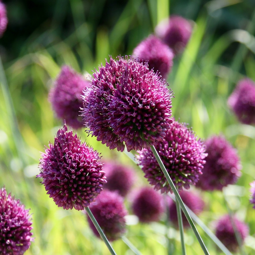 Kugelköpfiger Lauch – Allium sphaerocephalon online kaufen | 200 bis 800 Blumenzwiebeln, Bienenmagnet – Wurzelwerk Design