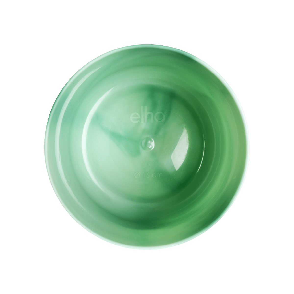 Topf Elho Ocean Round pacific green - D18 x H17 - Wurzelwerk Design