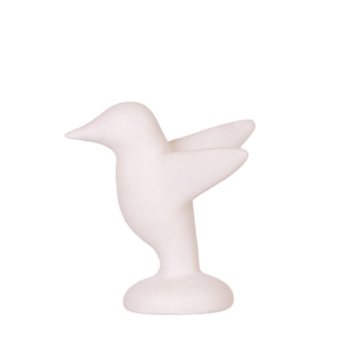 Ornament - Dekorative Figur Kolibri - Wurzelwerk Design
