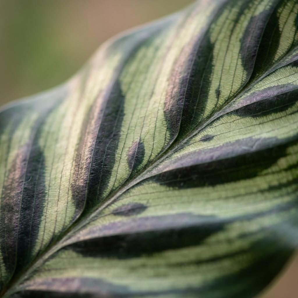 Calathea Makoyana kaufen | Pfauen-Korbmarante – Topf Ø 19 cm, Höhe 70 cm - Wurzelwerk Design